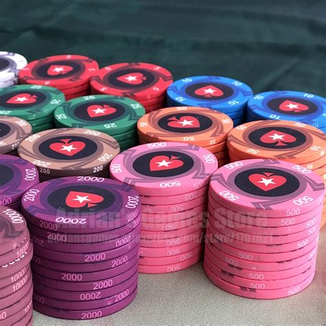 pokerstars chips set for sale